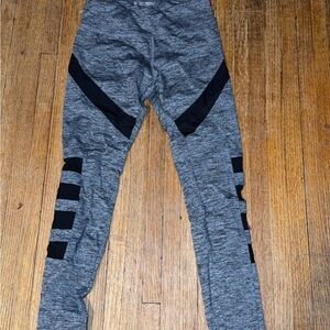 Stylish Gray and Black  Leggings